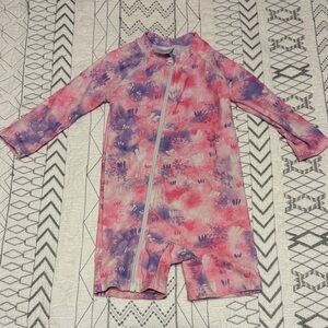 Kids Pink and Purple Swimwear